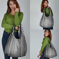 Black Samoa Malu Tattoo Inspired Grocery Bag LT05 - Polynesian Pride