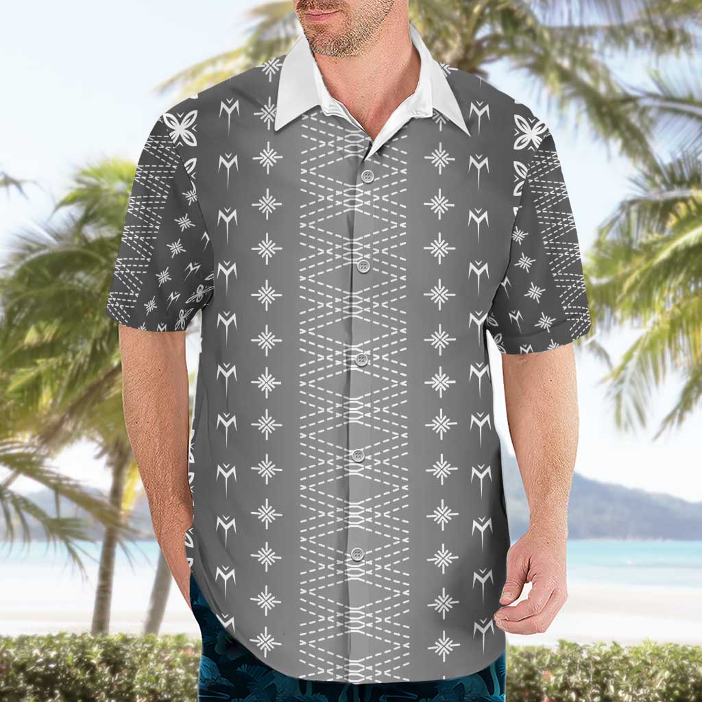 Black Samoa Malu Tattoo Inspired Hawaiian Shirt - Polynesian Pride