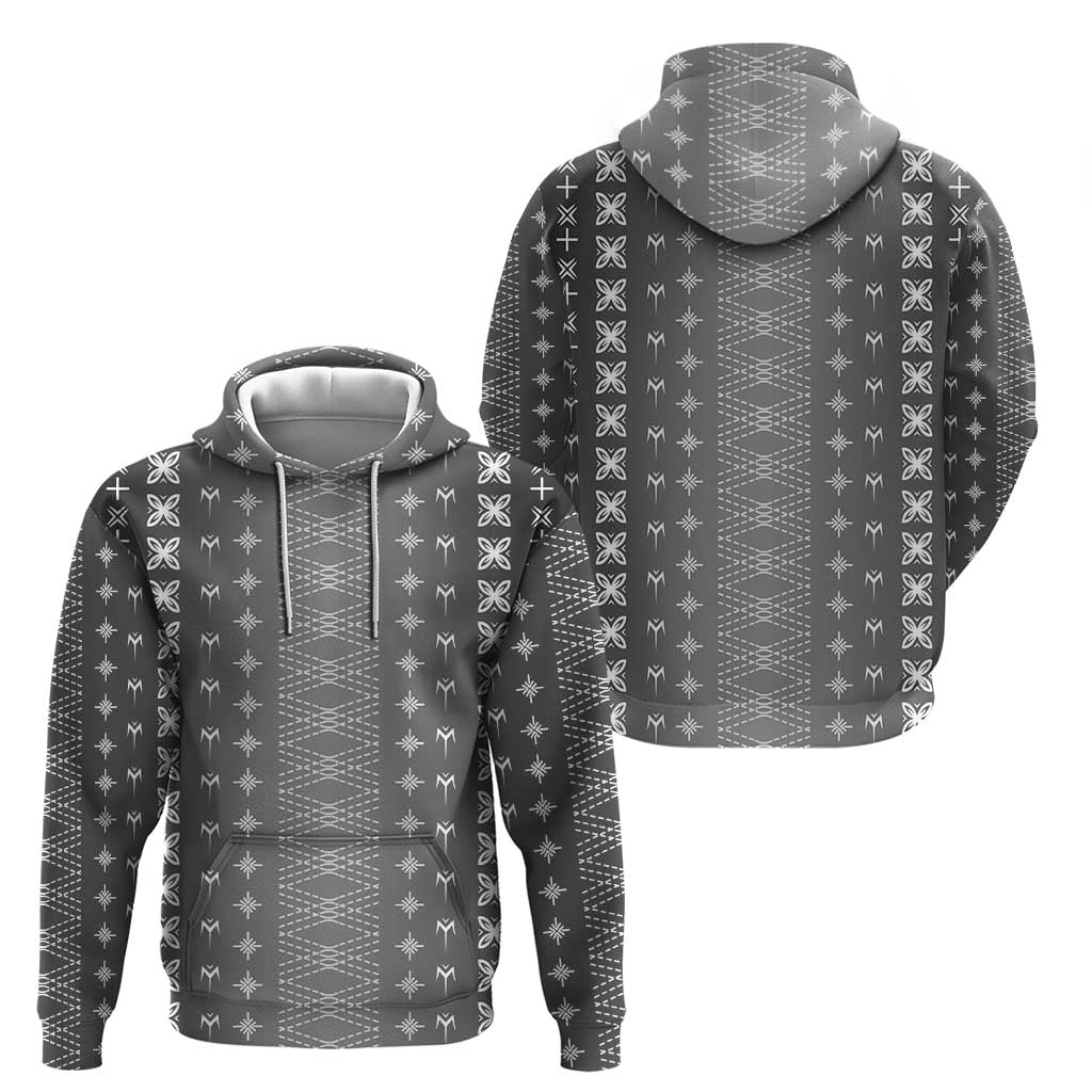 Black Samoa Malu Tattoo Inspired Hoodie LT05 - Polynesian Pride