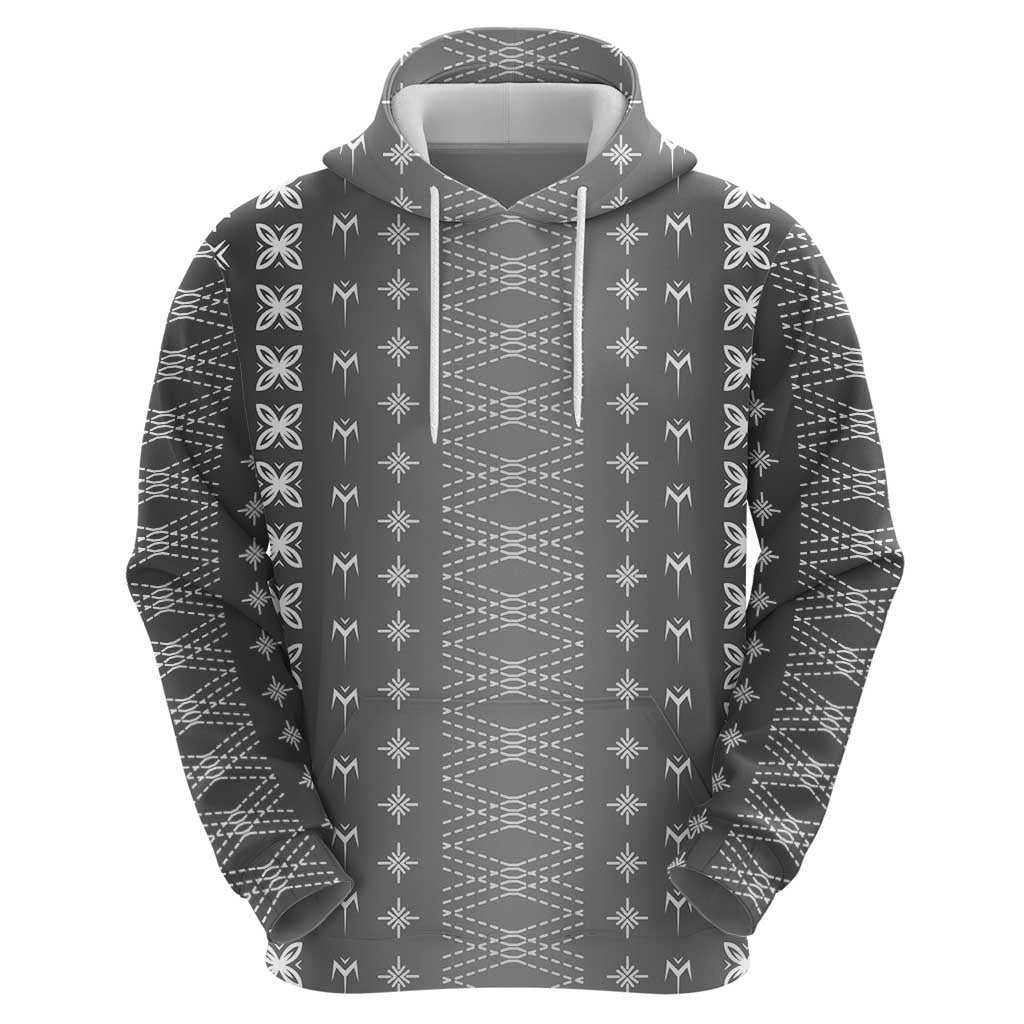 Black Samoa Malu Tattoo Inspired Hoodie LT05 - Polynesian Pride