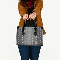 Black Samoa Malu Tattoo Inspired Leather Bag LT05 - Polynesian Pride