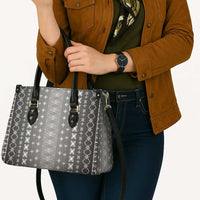 Black Samoa Malu Tattoo Inspired Leather Bag LT05 - Polynesian Pride
