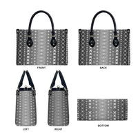 Black Samoa Malu Tattoo Inspired Leather Bag LT05 - Polynesian Pride