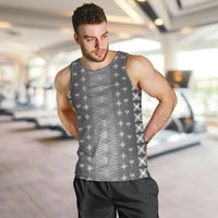 Black Samoa Malu Tattoo Inspired Men Tank Top LT05 Black - Polynesian Pride