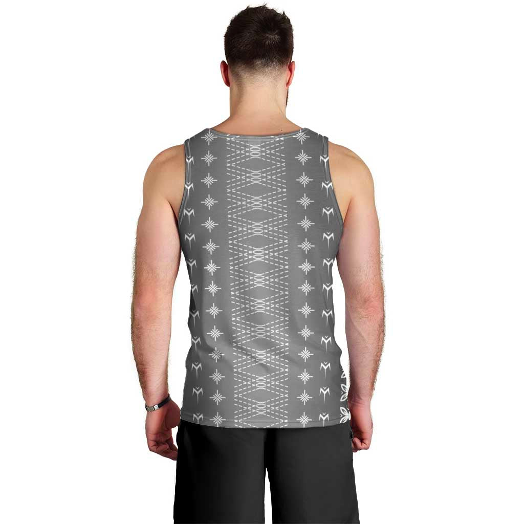 Black Samoa Malu Tattoo Inspired Men Tank Top LT05 - Polynesian Pride