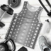 Black Samoa Malu Tattoo Inspired Men Tank Top LT05 - Polynesian Pride