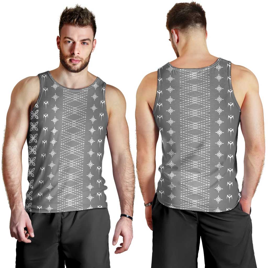 Black Samoa Malu Tattoo Inspired Men Tank Top LT05 - Polynesian Pride