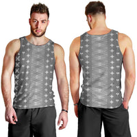 Black Samoa Malu Tattoo Inspired Men Tank Top LT05 - Polynesian Pride