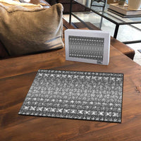 Black Samoa Malu Tattoo Inspired Puzzle - Polynesian Pride