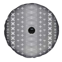 Black Samoa Malu Tattoo Inspired Spare Tire Cover - Polynesian Pride