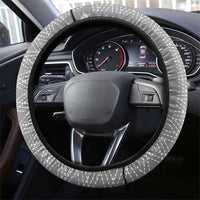 Black Samoa Malu Tattoo Inspired Steering Wheel Cover - Polynesian Pride