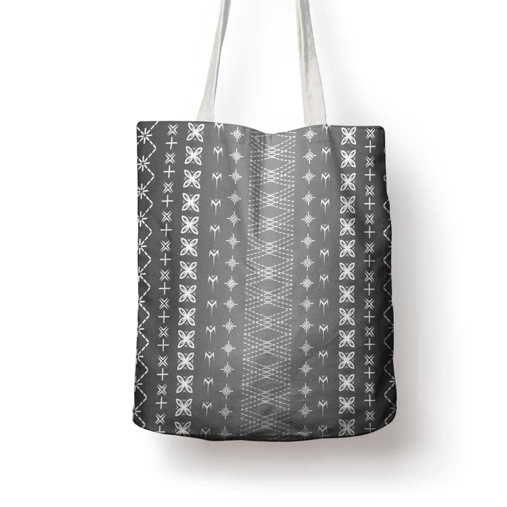 Black Samoa Malu Tattoo Inspired Tote Bag LT05 - Polynesian Pride