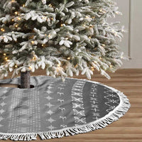 Black Samoa Malu Tattoo Inspired Tree Skirt - Polynesian Pride