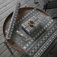 Black Samoa Malu Tattoo Inspired Wrapping Paper