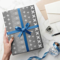 Black Samoa Malu Tattoo Inspired Wrapping Paper