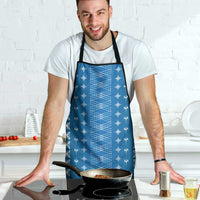 Blue Samoa Malu Tattoo Inspired Apron LT05 - Polynesian Pride