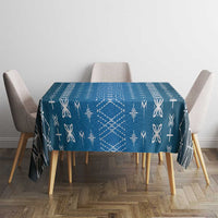 Blue Samoa Malu Tattoo Inspired Tablecloth - Polynesian Pride