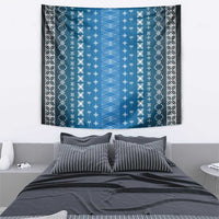 Blue Samoa Malu Tattoo Inspired Tapestry LT05 - Polynesian Pride
