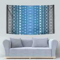 Blue Samoa Malu Tattoo Inspired Tapestry LT05 - Polynesian Pride