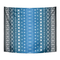 Blue Samoa Malu Tattoo Inspired Tapestry LT05 - Polynesian Pride