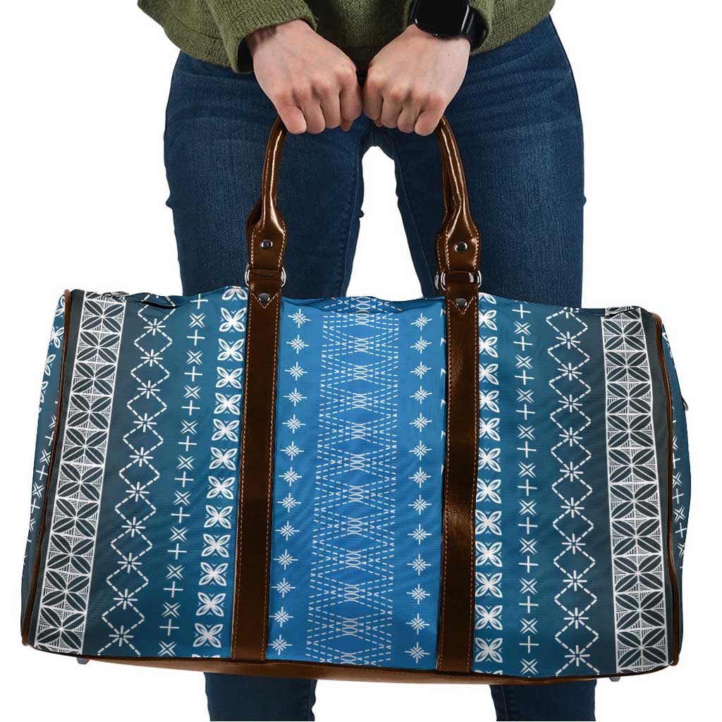 Blue Samoa Malu Tattoo Inspired Travel Bag LT05 Blue - Polynesian Pride