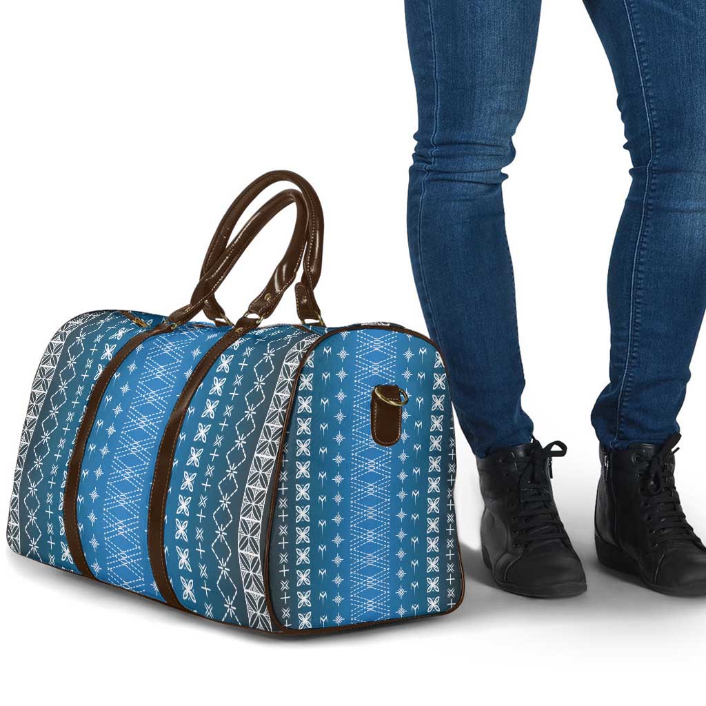 Blue Samoa Malu Tattoo Inspired Travel Bag LT05 - Polynesian Pride