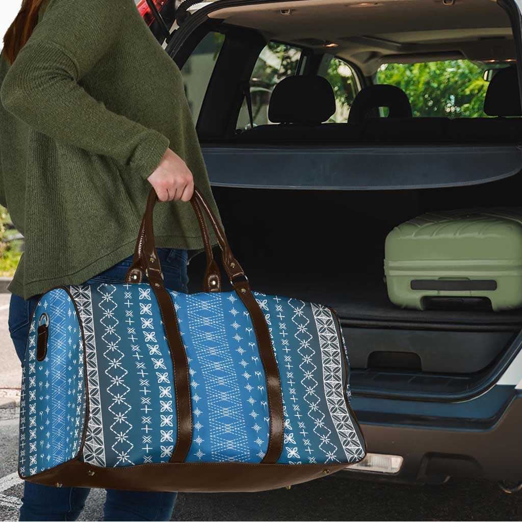 Blue Samoa Malu Tattoo Inspired Travel Bag LT05 - Polynesian Pride