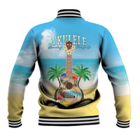 Hawaiian Ukulele Baseball Jacket Sound Of Happiness LT05 - Polynesian Pride