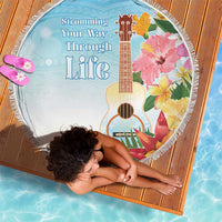 National Ukulele Day Beach Blanket Tropical Vibe