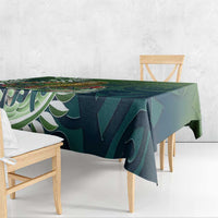 New Zealand Kea Bird Tablecloth With Maori Koru Fern LT05 - Polynesian Pride