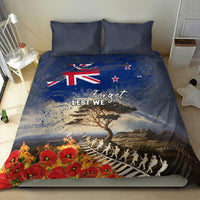 New Zealand ANZAC Day Bedding Set The Lonesome Pine With Soldier Fern LT05 - Polynesian Pride