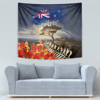New Zealand ANZAC Day Tapestry The Lonesome Pine With Soldier Fern LT05 - Polynesian Pride