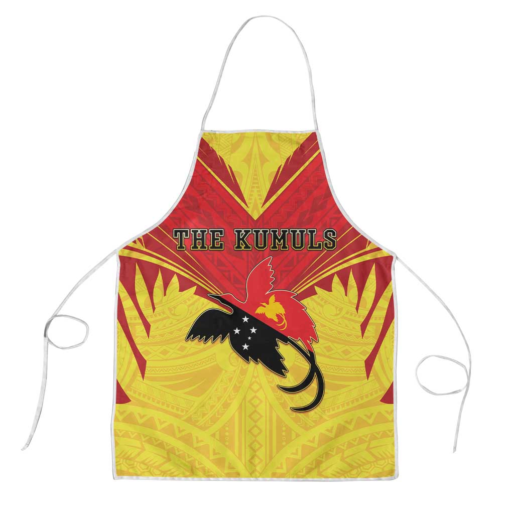 Papua New Guinea Rugby Apron Kumuls Heritage LT05 Yellow - Polynesian Pride