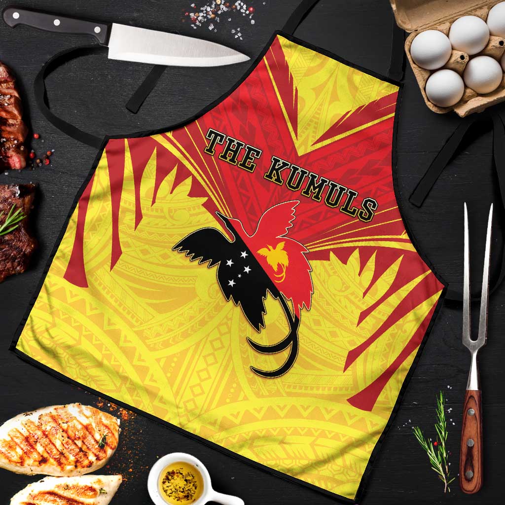 Papua New Guinea Rugby Apron Kumuls Heritage LT05 Yellow - Polynesian Pride