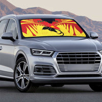 Papua New Guinea Rugby Auto Sun Shade Kumuls Heritage