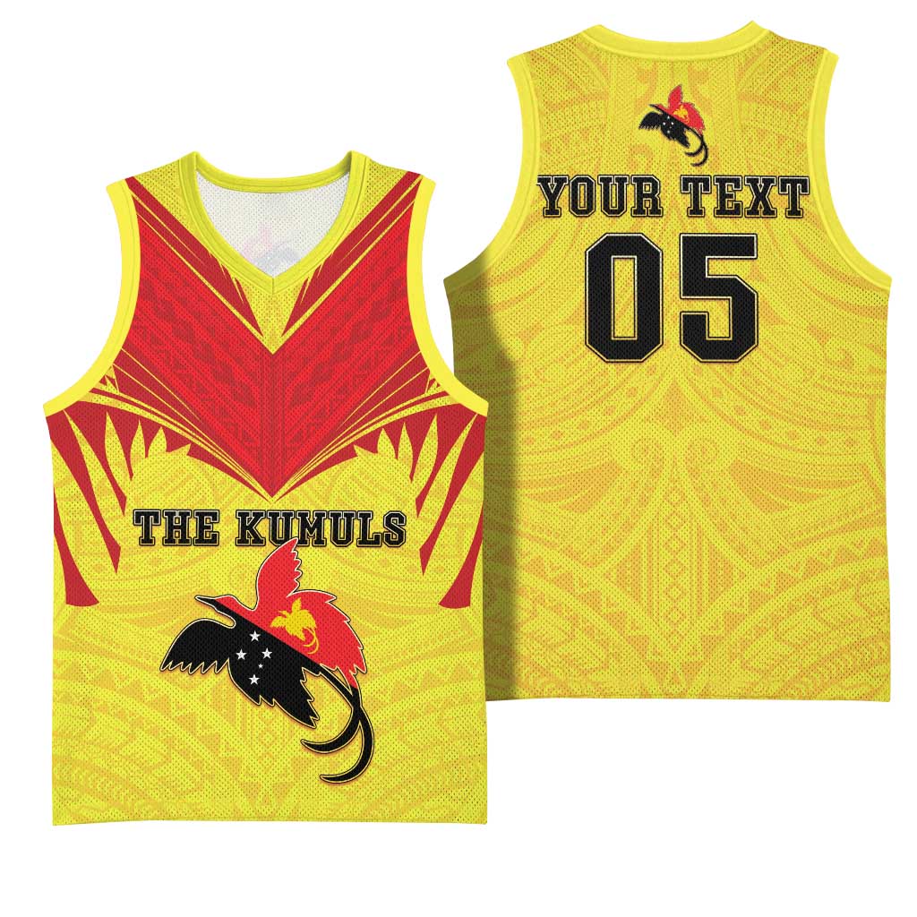 Papua New Guinea Rugby Custom Basketball Jersey Kumuls Heritage