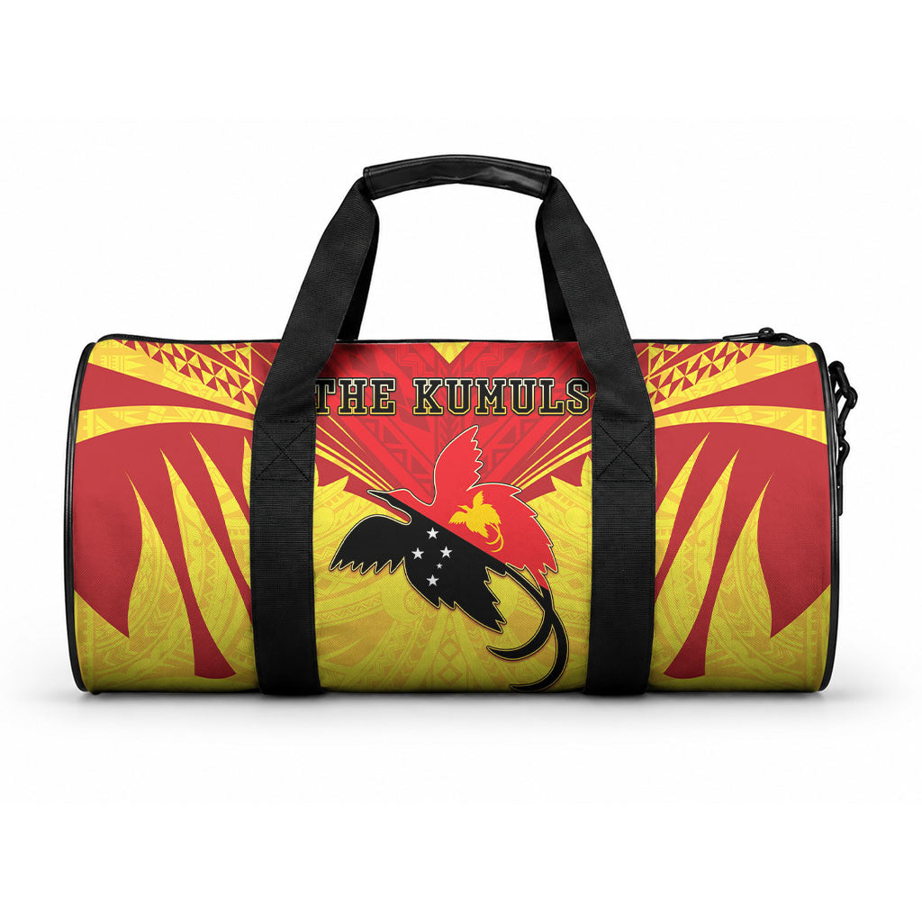 Papua New Guinea Rugby Duffle Bag Kumuls Heritage LT05 One size Yellow - Polynesian Pride