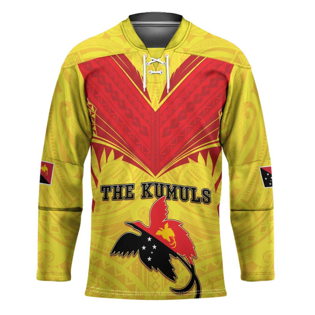 Papua New Guinea Rugby Custom Hockey Jersey Kumuls Heritage