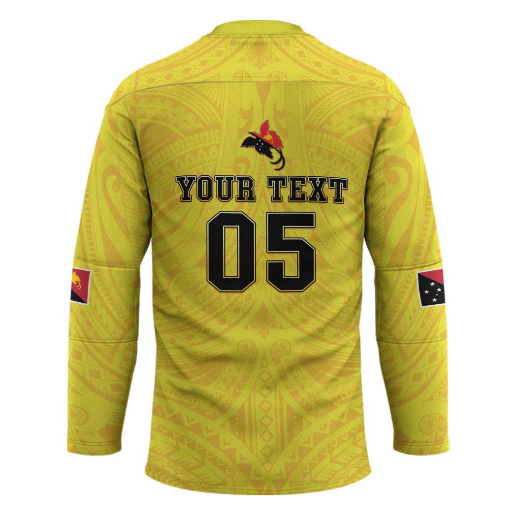 Papua New Guinea Rugby Custom Hockey Jersey Kumuls Heritage