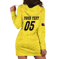Papua New Guinea Rugby Custom Hoodie Dress Kumuls Heritage