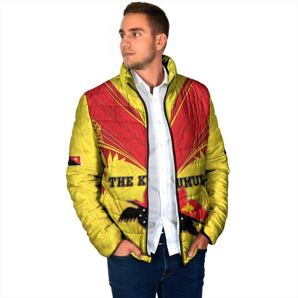 Papua New Guinea Rugby Custom Padded Jacket Kumuls Heritage