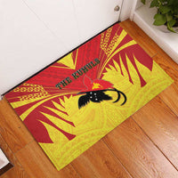 Papua New Guinea Rugby Rubber Doormat Kumuls Heritage