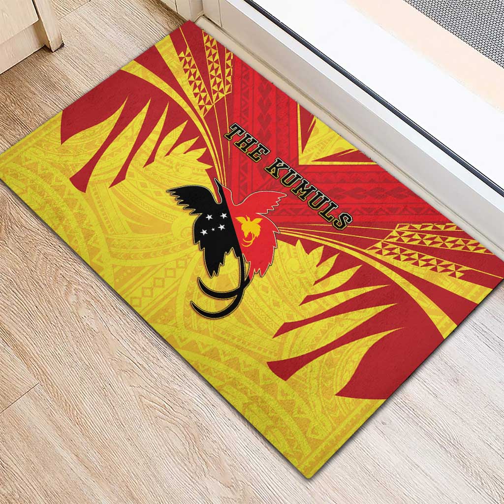 Papua New Guinea Rugby Rubber Doormat Kumuls Heritage