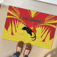 Papua New Guinea Rugby Rubber Doormat Kumuls Heritage