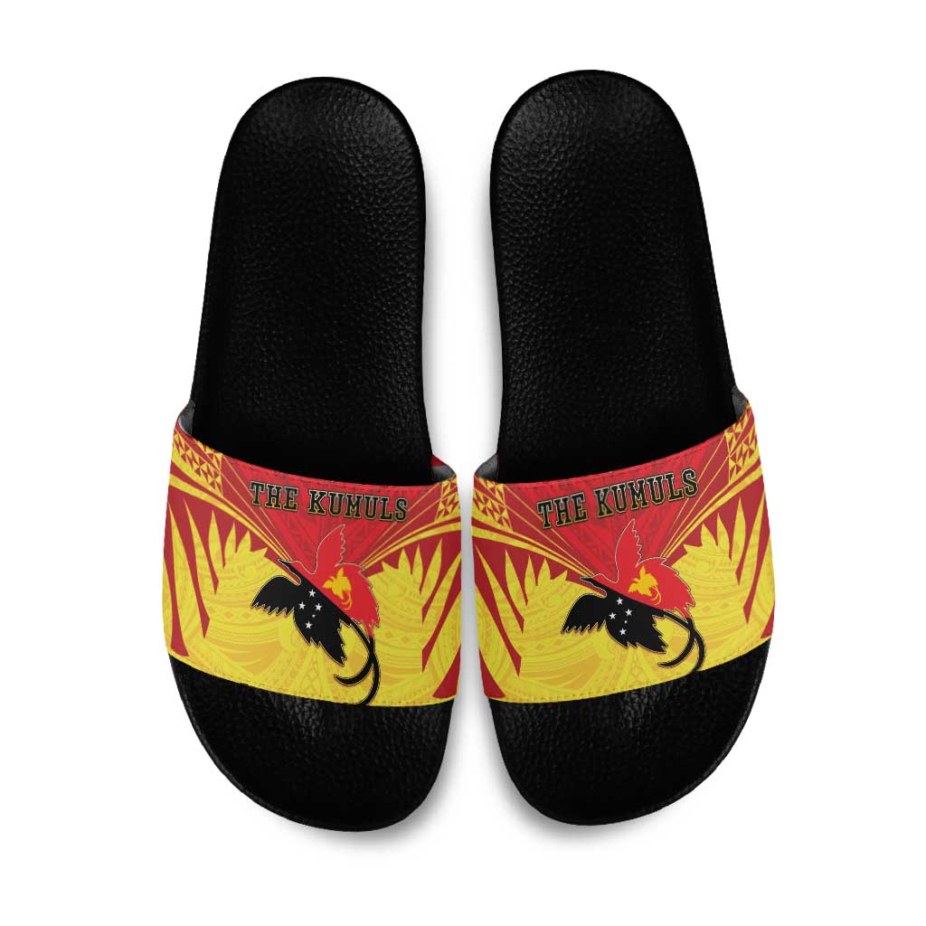 Papua New Guinea Rugby Slide Sandals Kumuls Heritage