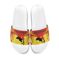 Papua New Guinea Rugby Slide Sandals Kumuls Heritage
