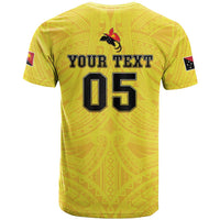 Papua New Guinea Rugby Custom T Shirt Kumuls Heritage