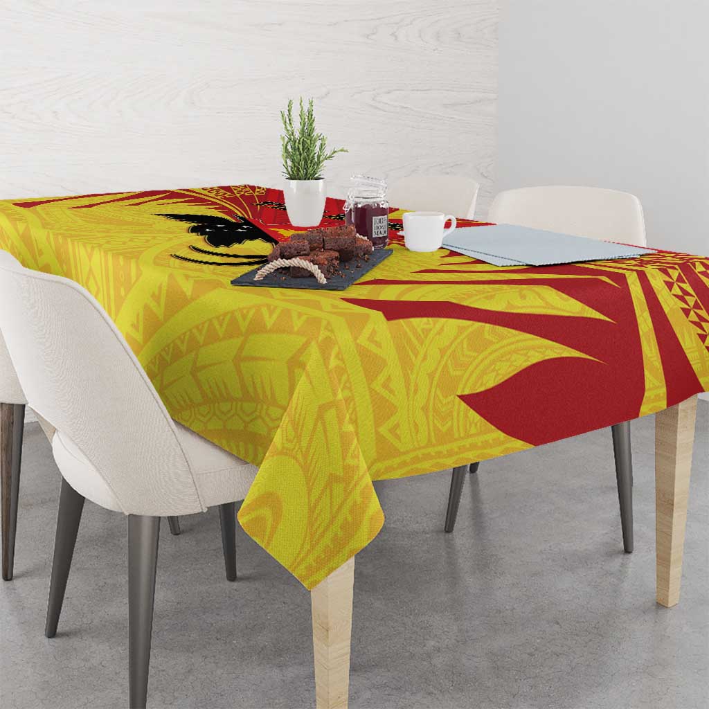 Papua New Guinea Rugby Tablecloth Kumuls Heritage