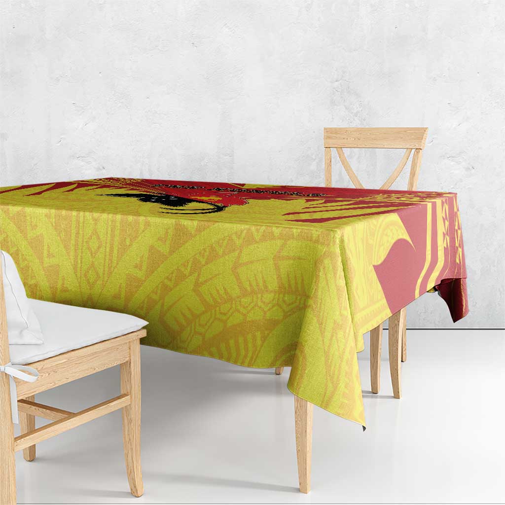 Papua New Guinea Rugby Tablecloth Kumuls Heritage