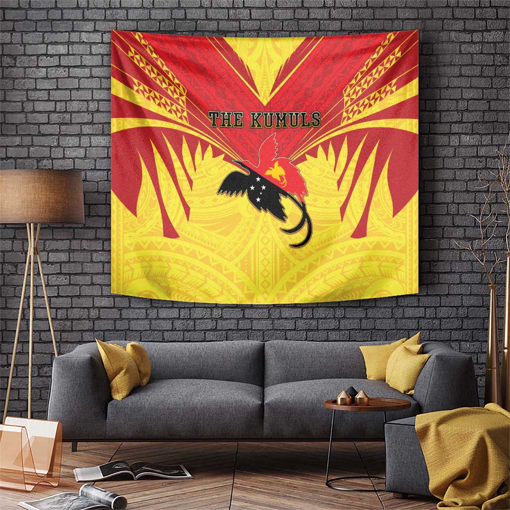Papua New Guinea Rugby Tapestry Kumuls Heritage